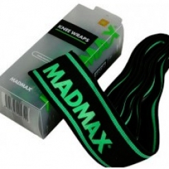MADMAX Бинты коленные 2 м MFA299 Черный-зеленыйsr19051 - фото 2