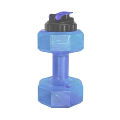 Be First Бутылка-гантеля для воды БЕЗ ЛОГОТИПА (SN6010-BLUE-NO) 2200 мл синяяsr914 - фото 1