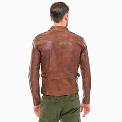 Куртка wrangler WESTERN BIKER CHOCOLATE BROWN W4762ZAVM - фото 2
