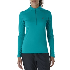 Женская беговая рубашка ASICS LS 1/2 ZIP TOP134108-8098 - фото 1