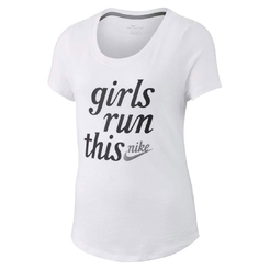 Футболка Nike G Nsw Tee Scoop Girls Run ThisAR5064-100 - фото 3