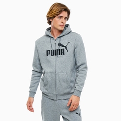 Толстовка Puma ESS FZ Hoody FL Big Logo85176503 - фото 1