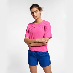 Женская футболка Nike Miler Surf SSAQ5177-686 - фото 1