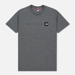 Футболка the north face M S S NSE TEE TNF ME GREY HE T92TX4DYY - фото 1