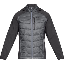 Толстовка Under armour Hybrid Tp Hooded Fleece Jacket Graphite / Charcoal / Graphite1316002-040 - фото 3