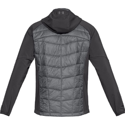 Толстовка Under armour Hybrid Tp Hooded Fleece Jacket Graphite / Charcoal / Graphite1316002-040 - фото 4