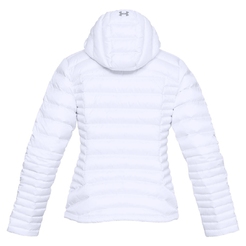 Пуховик Under armour Down Sweater Hooded White / White / Overcast Gray1316023-100 - фото 2