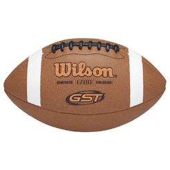 Турнирный мяч для Ам.футбола Wilson Gst Official CompositeWTF1780XB - фото 1