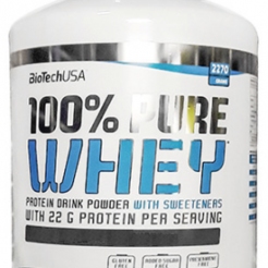 Сывороточный протеин BioTech USA 100% Pure Whey 2270 г орехsr1529 - фото 2