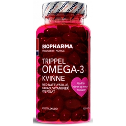 Biopharma Omega-3 triple K-2 120 капсsr30080 - фото 1