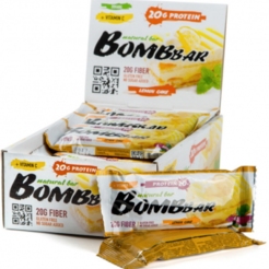 Батончики протеиновые Bombbar Протеиновый батончик (20 шт в уп) 60 г лимонный тортsr1988 - фото 2