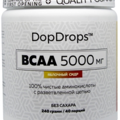 DopDrops BCAA 5000мг 40serv 240 г Яблочный сидрsr30687 - фото 2