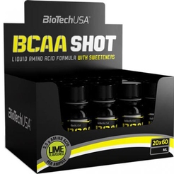 BioTech USA BCAA Shot ( 20 шт в упаковке ) 60 мл лаймsr1274 - фото 1