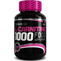 BioTech USA L-Carnitine 1000 mg 60 табsr1613 - фото 1