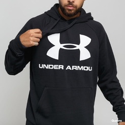 Толстовка Under Armour Rival Fleece Sportstyle Logo Hoodie1345628-001 - фото 2