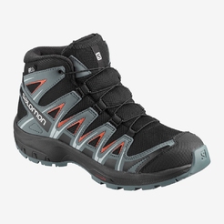 Ботинки Salomon Shoes Xa Pro 3d Mid Cswp J Bk/stormy WeaL40651200 - фото 1