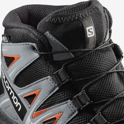 Ботинки Salomon Shoes Xa Pro 3d Mid Cswp J Bk/stormy WeaL40651200 - фото 5