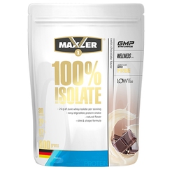 Сывороточный протеин Maxler 100% Isolate (90% protein; low fat/sugar) (bag) 900 г Cookies & Creamsr34603 - фото 1