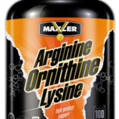Аминокислотные комплексы Maxler Arginine-Ornithine-Lysine 100 капсsr4734 - фото 2