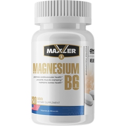 Витамины Maxler Magnesium B6 120 sr4692 - фото 1
