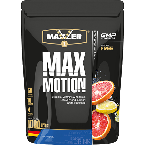 Maxler Max Motion (пакет) 1000 г Lemon-Grapefruit sr4801