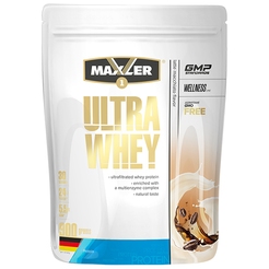 Сывороточный протеин Maxler Ultra Whey 900 г Latte Machiatosr32259 - фото 1
