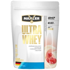 Сывороточный протеин Maxler Ultra Whey 900 г Strawberrysr32262 - фото 1