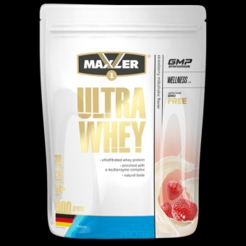 Сывороточный протеин Maxler Ultra Whey 900 г Strawberrysr32262 - фото 2