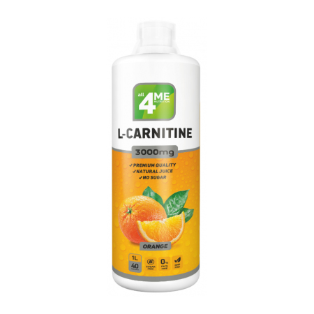 4Me Nutrition L-Carnitine concentrate 3000 1000 мл апельсин sr34669