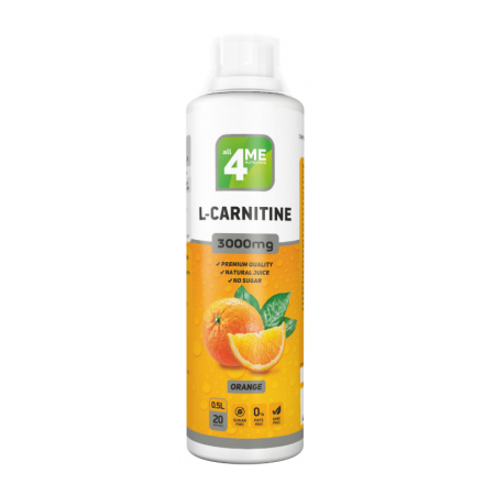 4Me Nutrition L-Carnitine concentrate 3000 500 мл апельсин sr34668