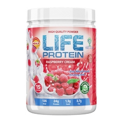 Протеин мультикомпонентный Tree of Life LIFE Protein 454 г Raspberry Creamsr31796 - фото 1