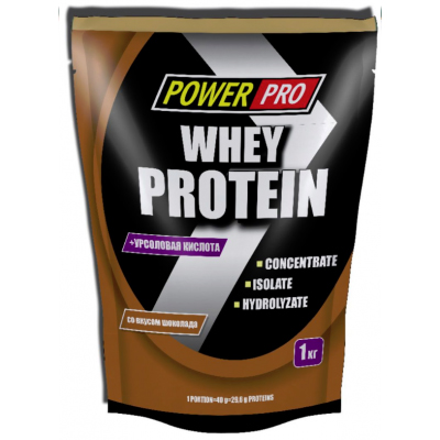 Сывороточный протеин PowerPro Whey Protein 1000 г Ваниль sr20029