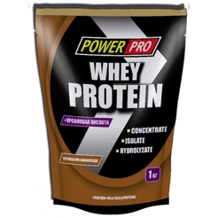 Сывороточный протеин PowerPro Whey Protein 1000 г Ванильsr20029 - фото 1