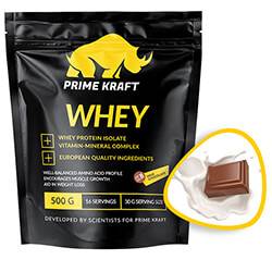 Сывороточный протеин Prime Kraft Whey protein (спец. пищевой продукт СГР) 500 г Молочный шоколад sr33832