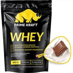Сывороточный протеин Prime Kraft Whey protein (спец. пищевой продукт СГР) 900 г Молочный шоколадsr33815 - фото 1