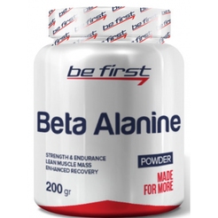 Be First Beta alanine powder 200 г без вкусаsr848 - фото 1