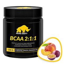 Prime Kraft BCAA 2:1:1 (спец. пищевой продукт СГР) 150 г peach-passion fruit sr33781