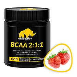 Prime Kraft BCAA 2:1:1 (спец. пищевой продукт СГР) 150 г strawberry sr33782