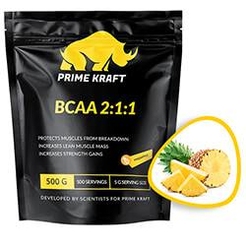 Prime Kraft BCAA 2:1:1 (спец. пищевой продукт СГР) 500 г pineapplesr33775 - фото 1