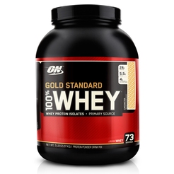 Протеин сывороточный изолят Optimum Nutrition 100 % Whey protein Gold standard 2270 г Cake Battersr29175 - фото 1