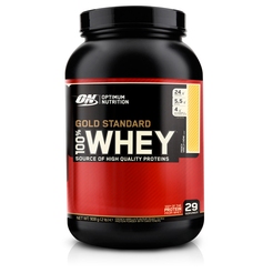 Протеин сывороточный изолят Optimum Nutrition 100 % Whey protein Gold standard 908 г French Vanilla Cremesr28766 - фото 1