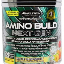 Muscletech Amino Build Next Gen 30 порций 278 г белая малинаsr30307 - фото 1