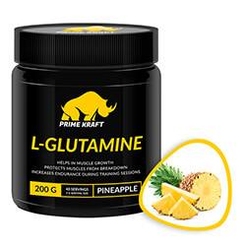 Аминокислоты Prime Kraft L-Glutamine    200  pineapplesr33804 - фото 1