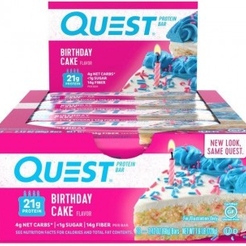 Батончик Quest Nutrition  QuestBar 12    Birthday Cakesr25336 - фото 1