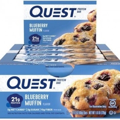 Батончик Quest Nutrition  QuestBar 12    Blueberry Muffinsr25296 - фото 1