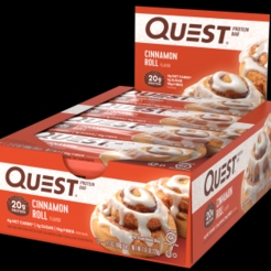 Батончик Quest Nutrition  QuestBar 12    Cinnamon Rollsr25307 - фото 1