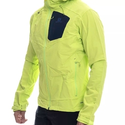 Куртка Salomon Ranger Softshell Jkt M Acid LimeL39722800 - фото 2