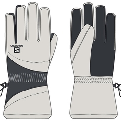 Перчатки Salomon Gloves Force VaporousL39500900 - фото 1
