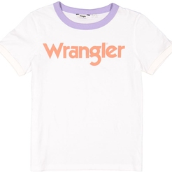 Футболка Wrangler Ringer Tee WhiteW7385EV12 - фото 4