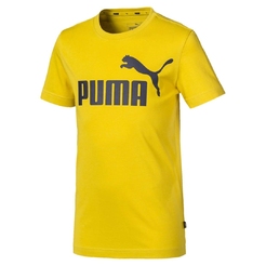 Футболка Puma Ess Logo Tee B Sulphur85254220 - фото 1